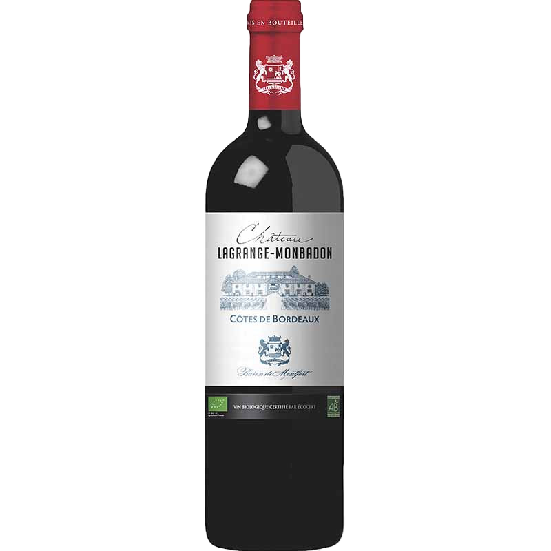 Château Lagrange Monbadon Castillon Côtes de Bordeaux, Bordeaux, Merlot, 2016